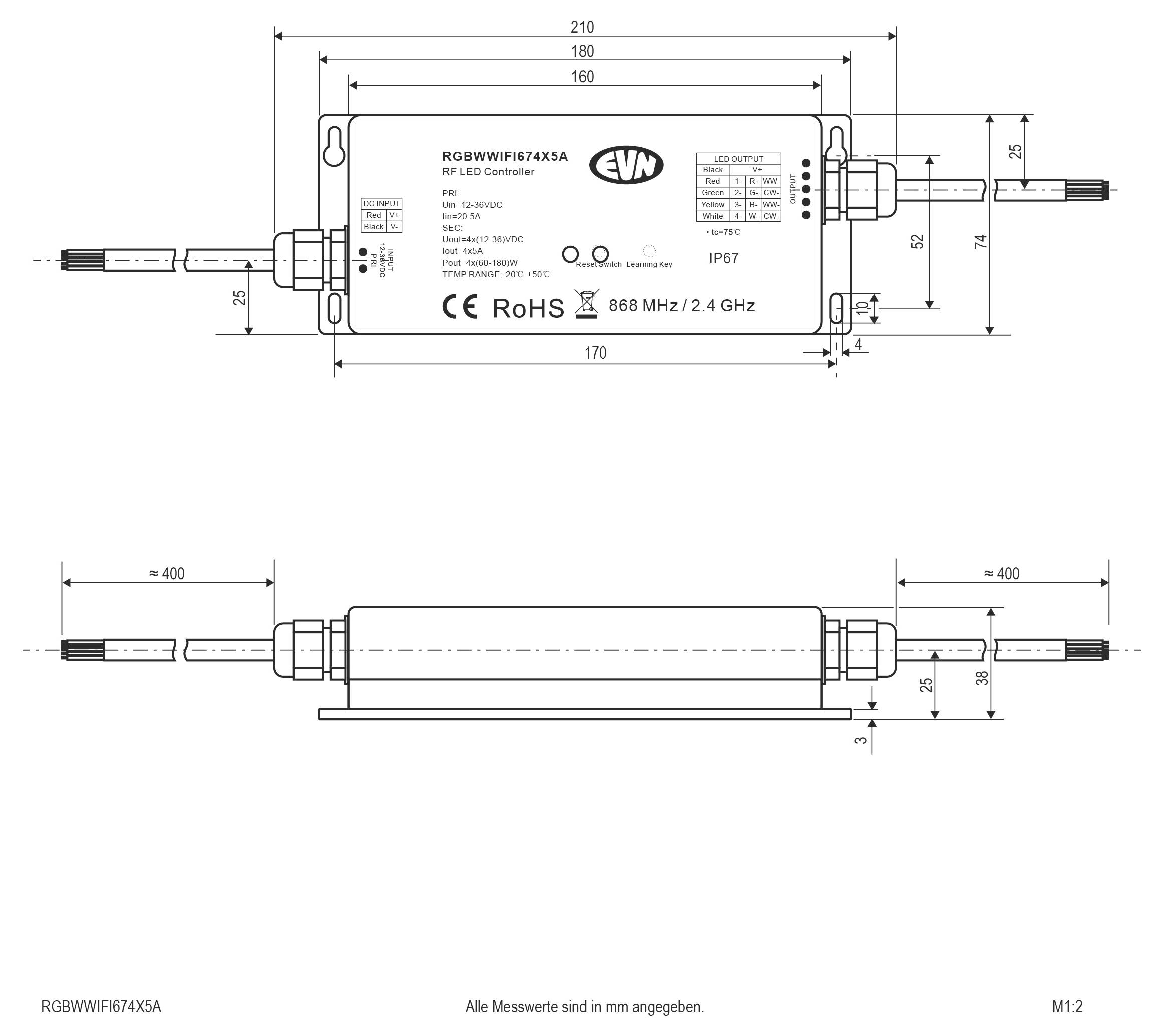 EVN RGBWWIFI674X5A 1 db-2