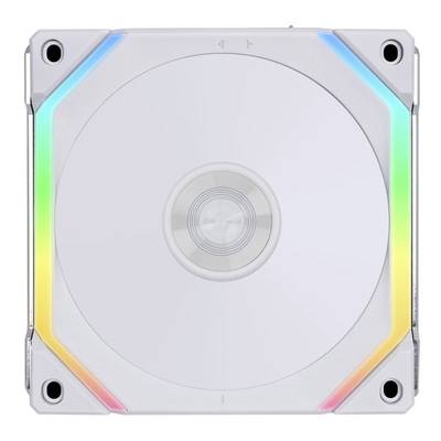 Lian Li Lian Li UNI FAN SL120 V2 ARGB Reverse Blade PWM Lüfter - 120 mm, weiß Számítógépház ventilátor Fehér (Sz x Ma x