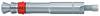 Fischer 567784 FSU-P M12x125/30 Alulmetszett horgony 190 mm 10 db