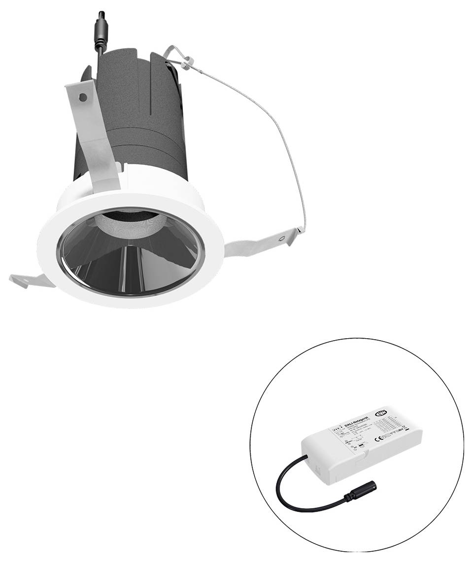 EVN F01R11SM1340L15D F01R11SM1340L15D LED-es mennyezeti fényszóró COB LED Fixen beépített LED-es Fehér-1