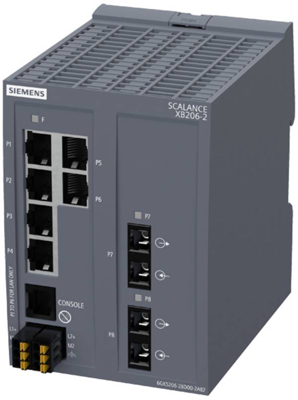 Siemens 6GK52062BD002AB2 6GK5206-2BD00-2AB2 Ipari Ethernet switch  10 / 100 MBit/s