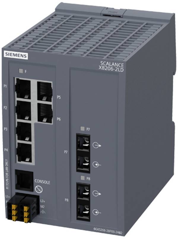 Siemens 6GK52062BF002AB2 6GK5206-2BF00-2AB2 Ipari Ethernet switch  10 / 100 MBit/s