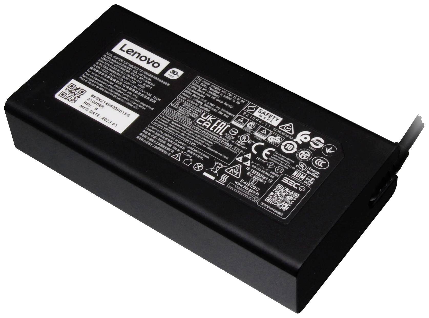 Lenovo 5A11K06364 Notebook tápegység 140 W 20 V 7 A