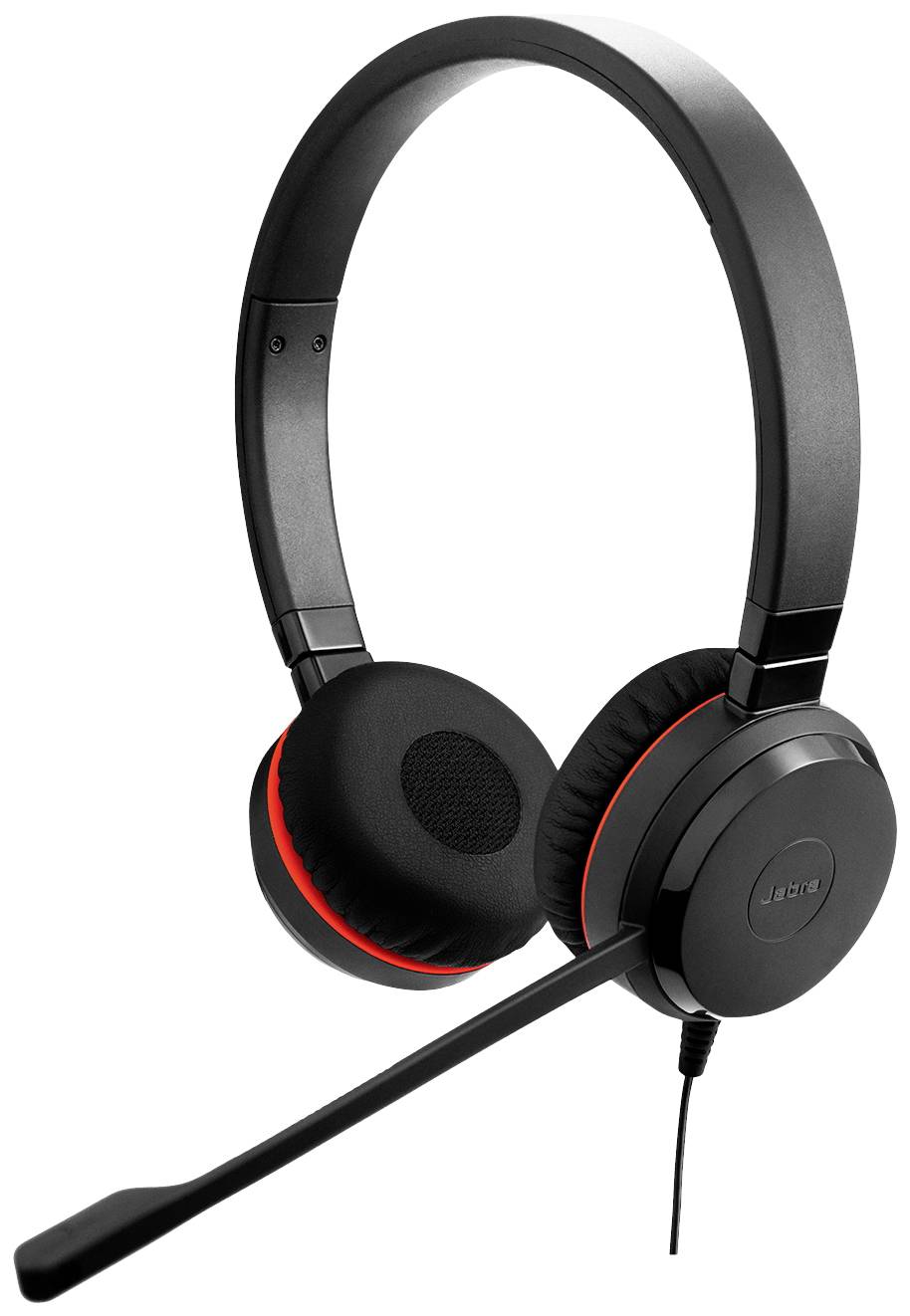 Jabra Evolve 20 SE MS Stereo - Special Edition Computer Cuffie On Ear via cavo Stereo Nero Riduzione del rumore del microfono headset con microfono, M