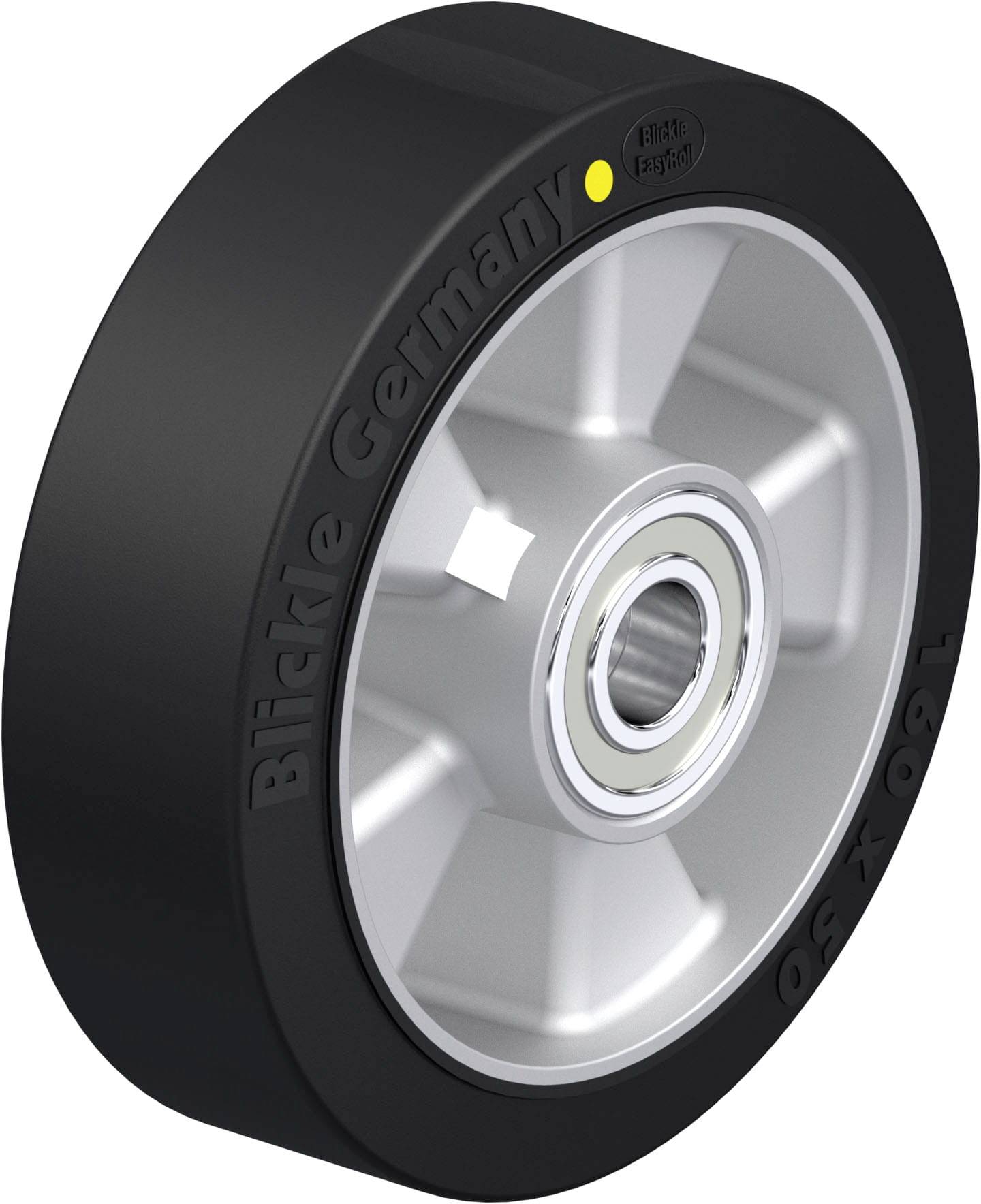 Blickle 547026 ALEV 160/20K-EL Nagy teherbírású kerék KerékØ: 160 mm Teherbírás (max.): 400 kg 1 db