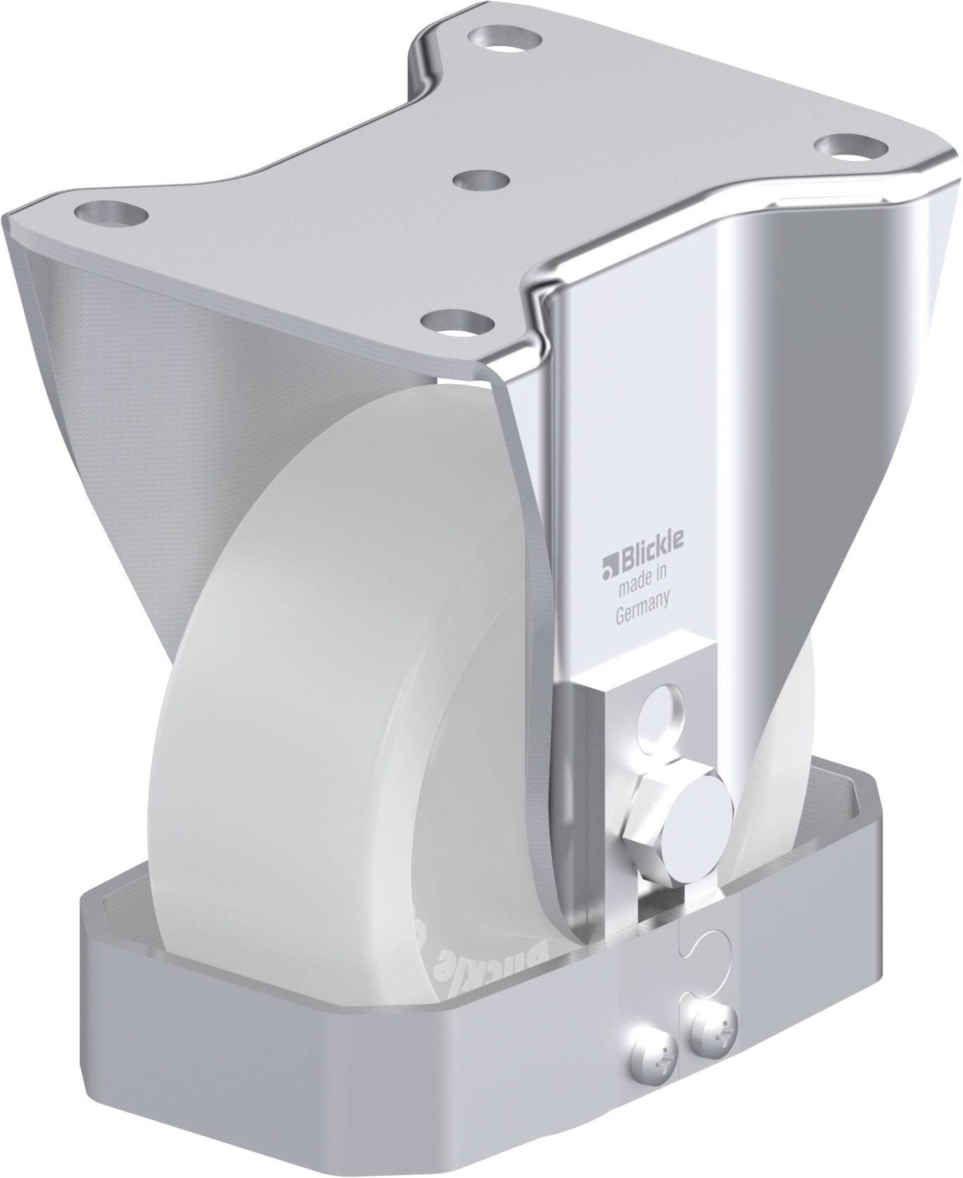 Blickle 844604 BH-SPO 127G-FS Acéllemez rögzített görgő KerékØ: 125 mm Teherbírás (max.): 750 kg 1 db