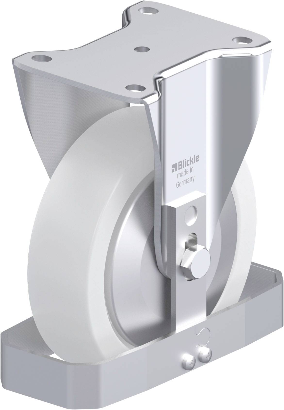 Blickle 940096 BH-SPO 175G-FA-FS Acéllemez rögzített görgő KerékØ: 175 mm Teherbírás (max.): 900 kg 1 db