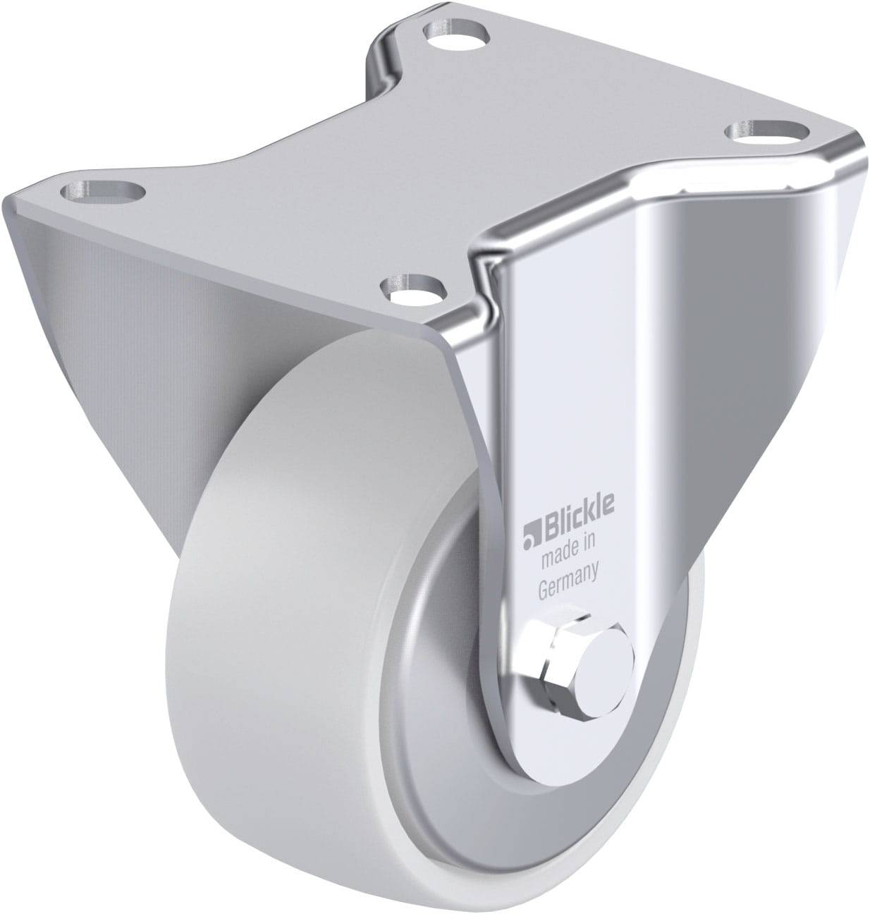 Blickle 852727 BK-PO 82R-FA Acéllemez rögzített görgő KerékØ: 80 mm Teherbírás (max.): 230 kg 1 db