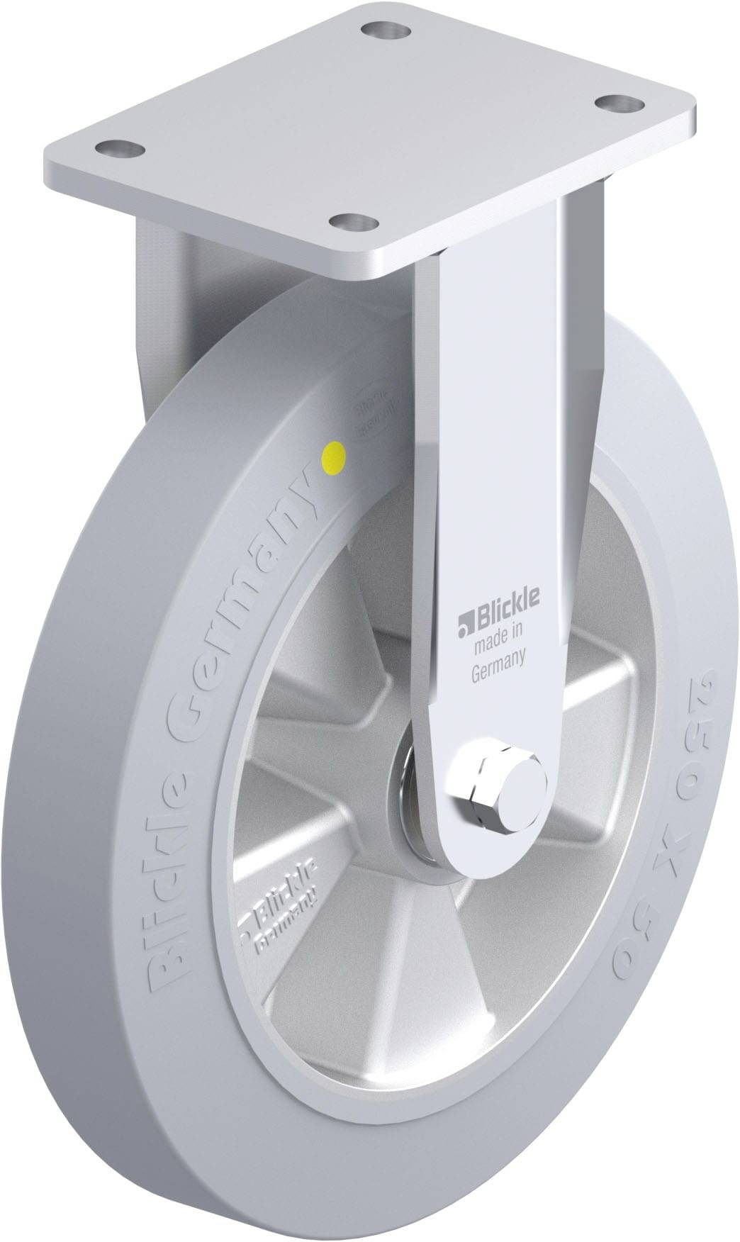 Blickle 936118 BO-ALEV 250K-SG-AS Nagy teherbírású rögzített kerék KerékØ: 250 mm Teherbírás (max.): 550 kg 1 db
