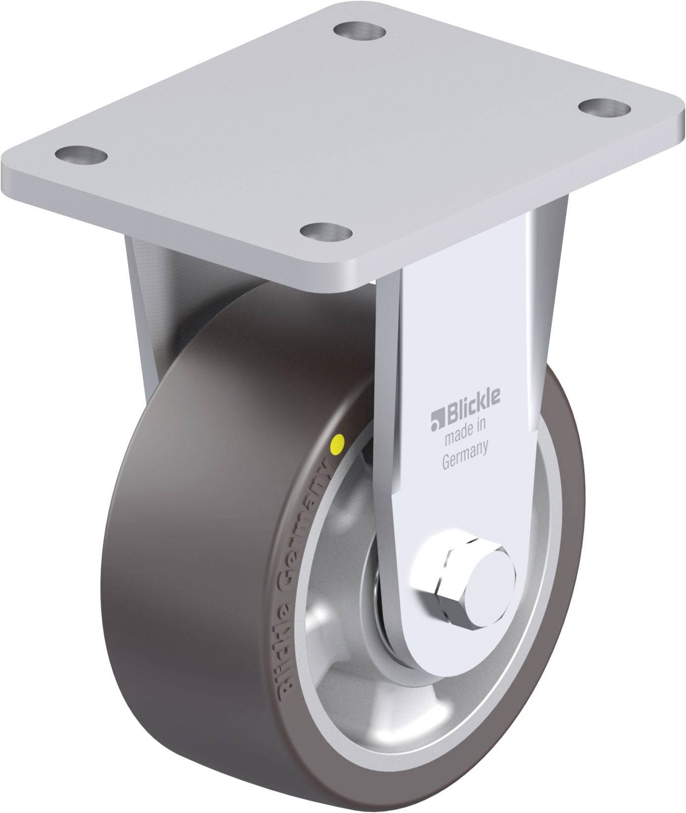 Blickle 936544 BO-ALST 127K-AS Nagy teherbírású rögzített kerék KerékØ: 125 mm Teherbírás (max.): 450 kg 1 db