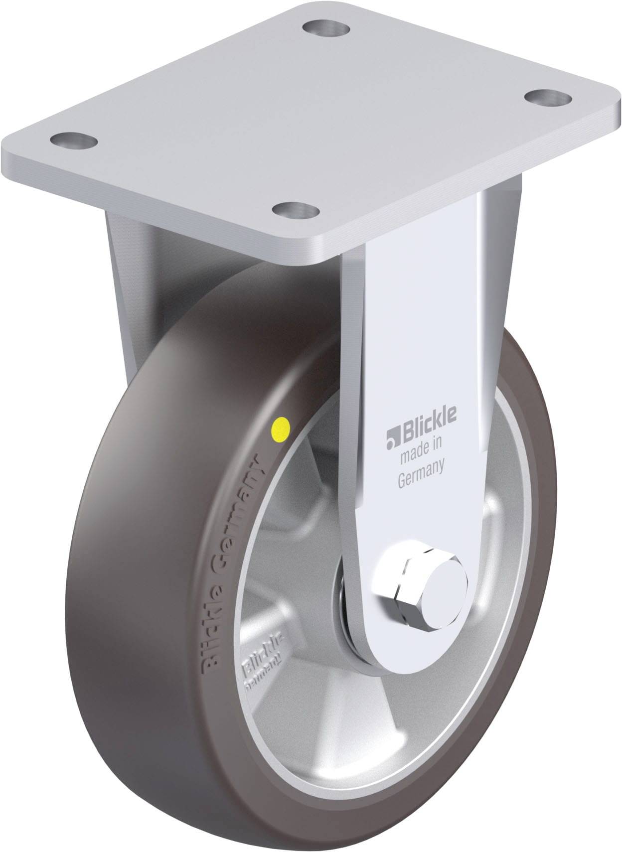 Blickle 936546 BO-ALST 160K-AS Nagy teherbírású rögzített kerék KerékØ: 160 mm Teherbírás (max.): 580 kg 1 db