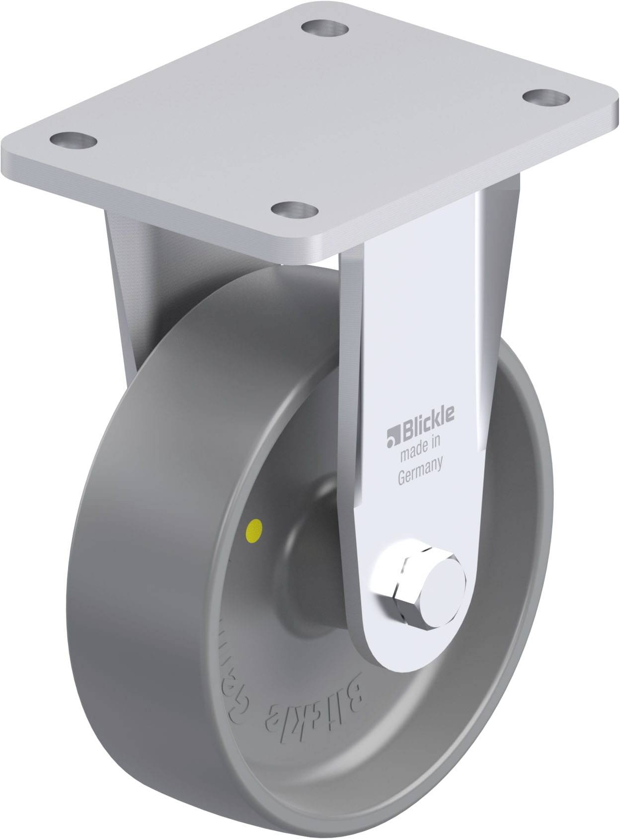 Blickle 937018 BO-PO 150G-ELS Nagy teherbírású rögzített kerék KerékØ: 150 mm Teherbírás (max.): 400 kg 1 db
