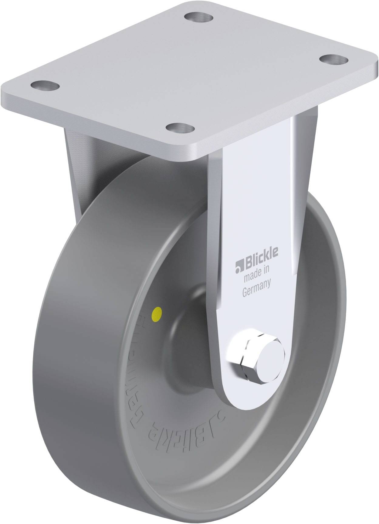 Blickle 937020 BO-PO 160G-ELS Nagy teherbírású rögzített kerék KerékØ: 160 mm Teherbírás (max.): 450 kg 1 db