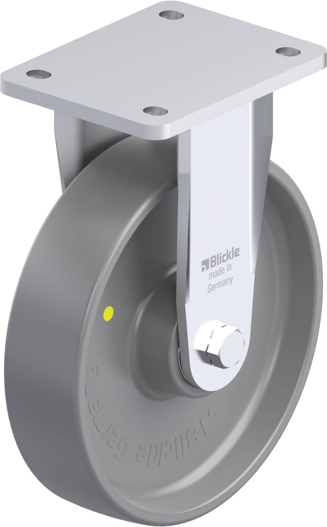 Blickle 934673 BO-PO 200K-ELS Nagy teherbírású rögzített kerék KerékØ: 200 mm Teherbírás (max.): 600 kg 1 db
