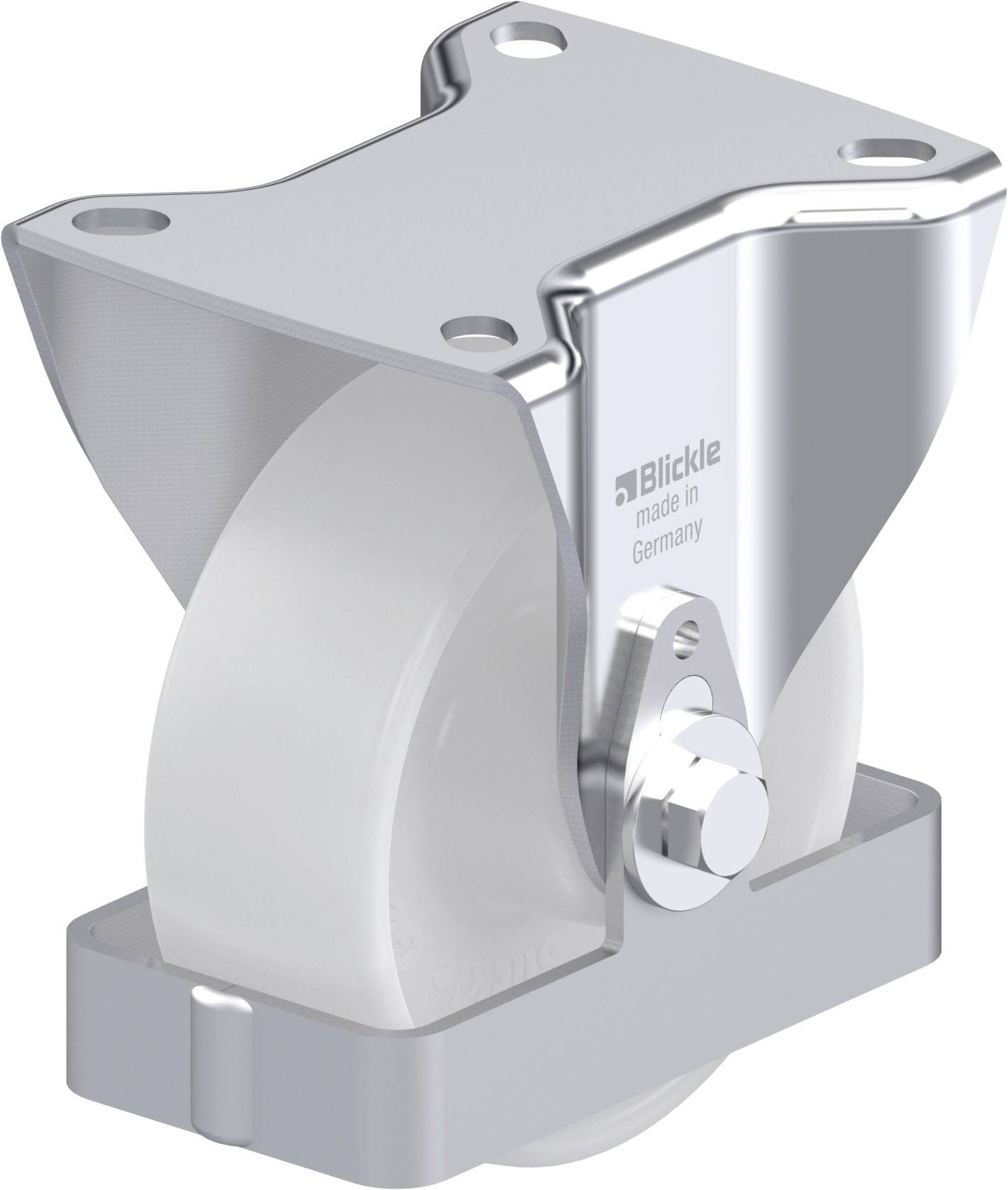 Blickle 939649 B-PO 100R-FS Acéllemez rögzített görgő KerékØ: 100 mm Teherbírás (max.): 250 kg 1 db