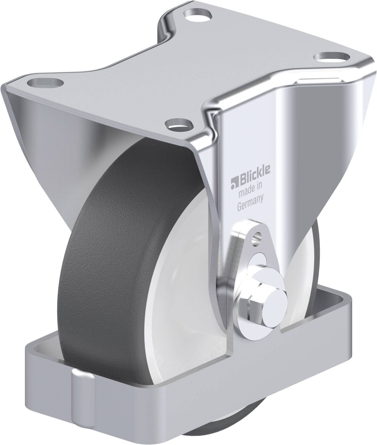 Blickle 929947 B-POTH 100G-FS Acéllemez rögzített görgő KerékØ: 100 mm Teherbírás (max.): 250 kg 1 db