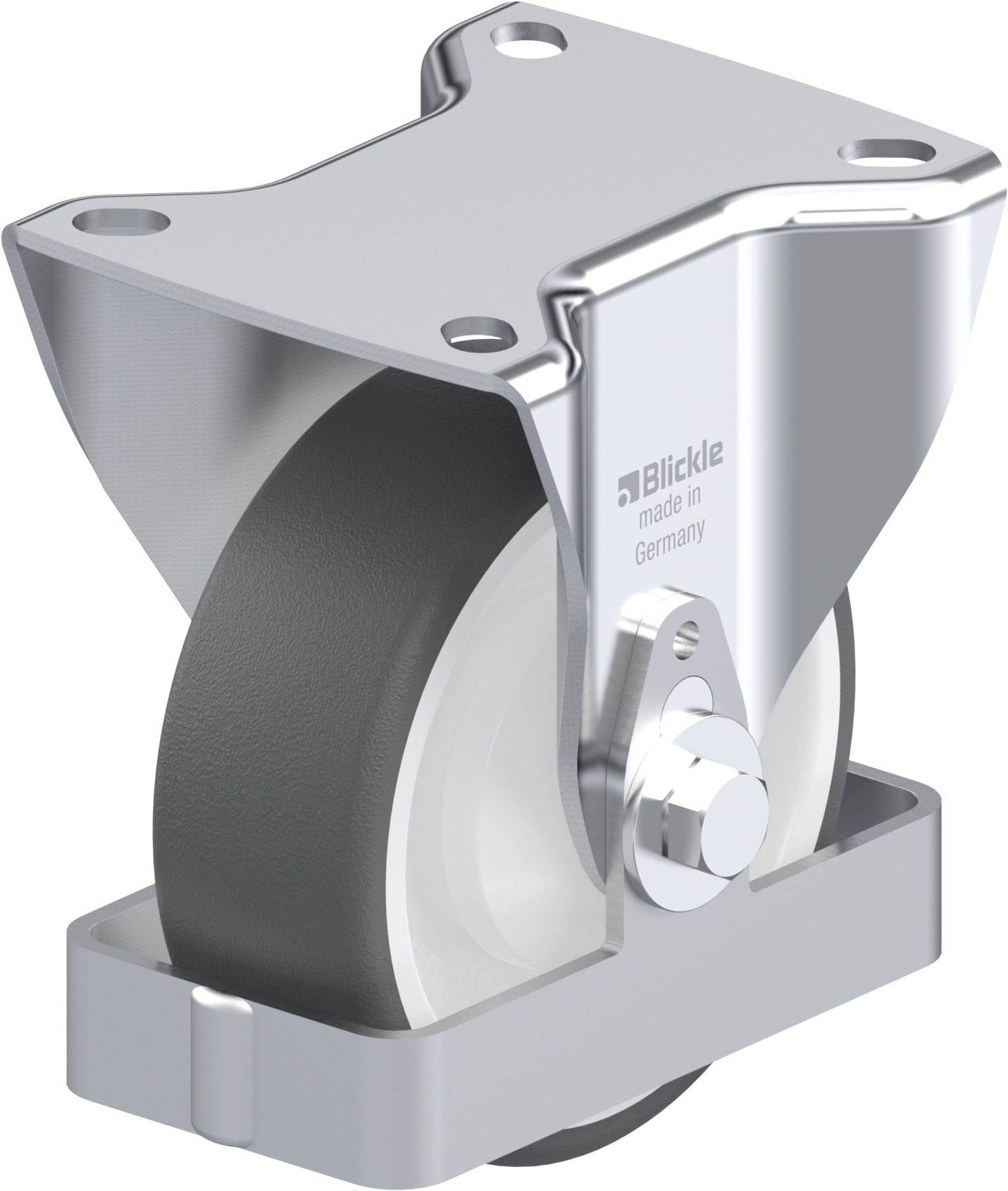 Blickle 912035 B-POTH 100KA-FS Acéllemez rögzített görgő KerékØ: 100 mm Teherbírás (max.): 250 kg 1 db