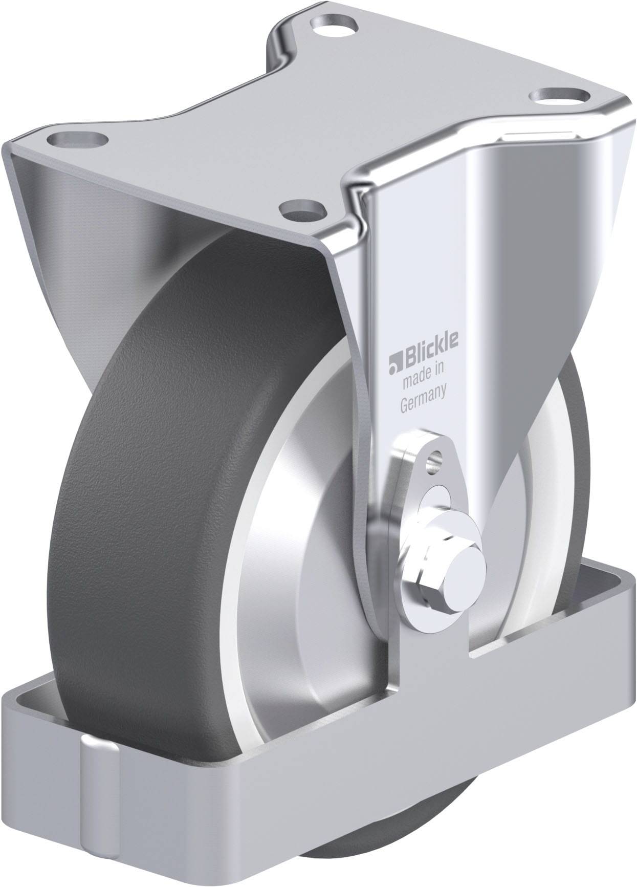 Blickle 938887 B-POTH 125KA-FA-FS Acéllemez rögzített görgő KerékØ: 125 mm Teherbírás (max.): 250 kg 1 db