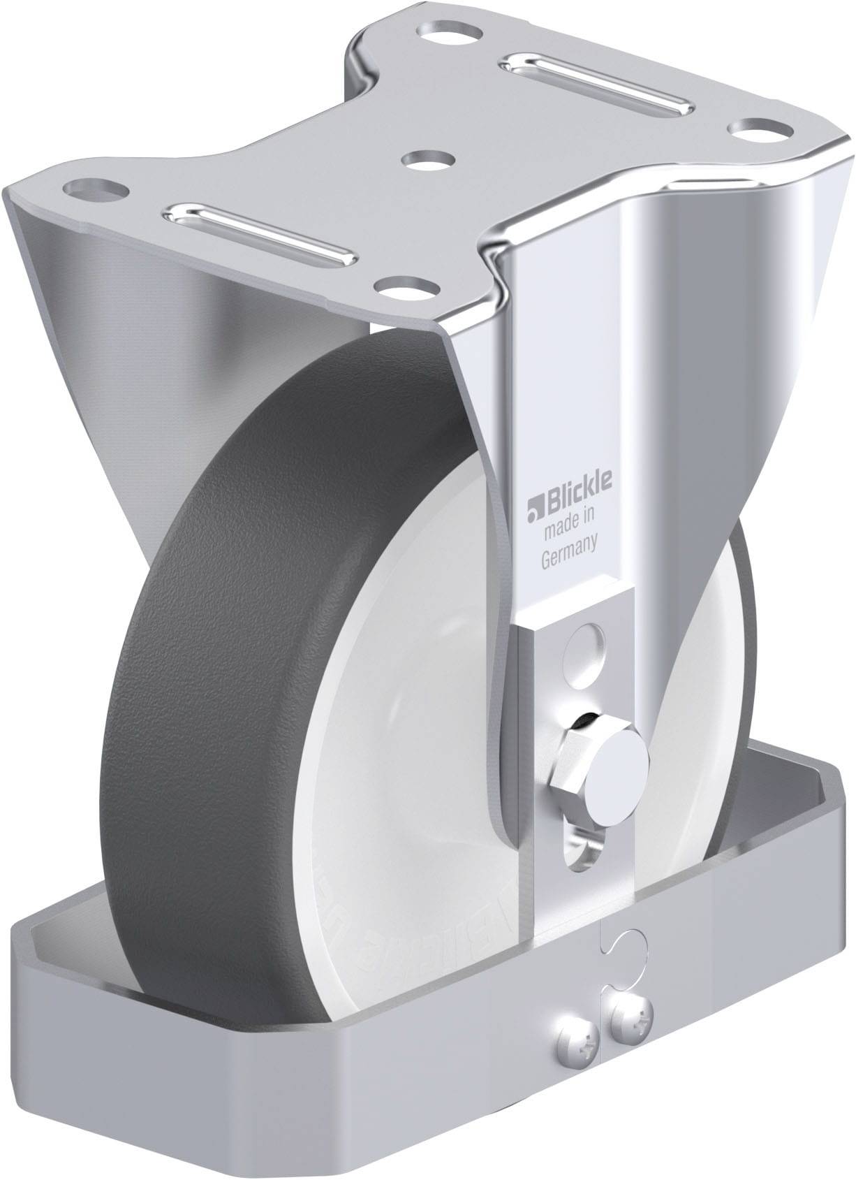 Blickle 928159 B-POTH 150G-FS Acéllemez rögzített görgő KerékØ: 150 mm Teherbírás (max.): 400 kg 1 db