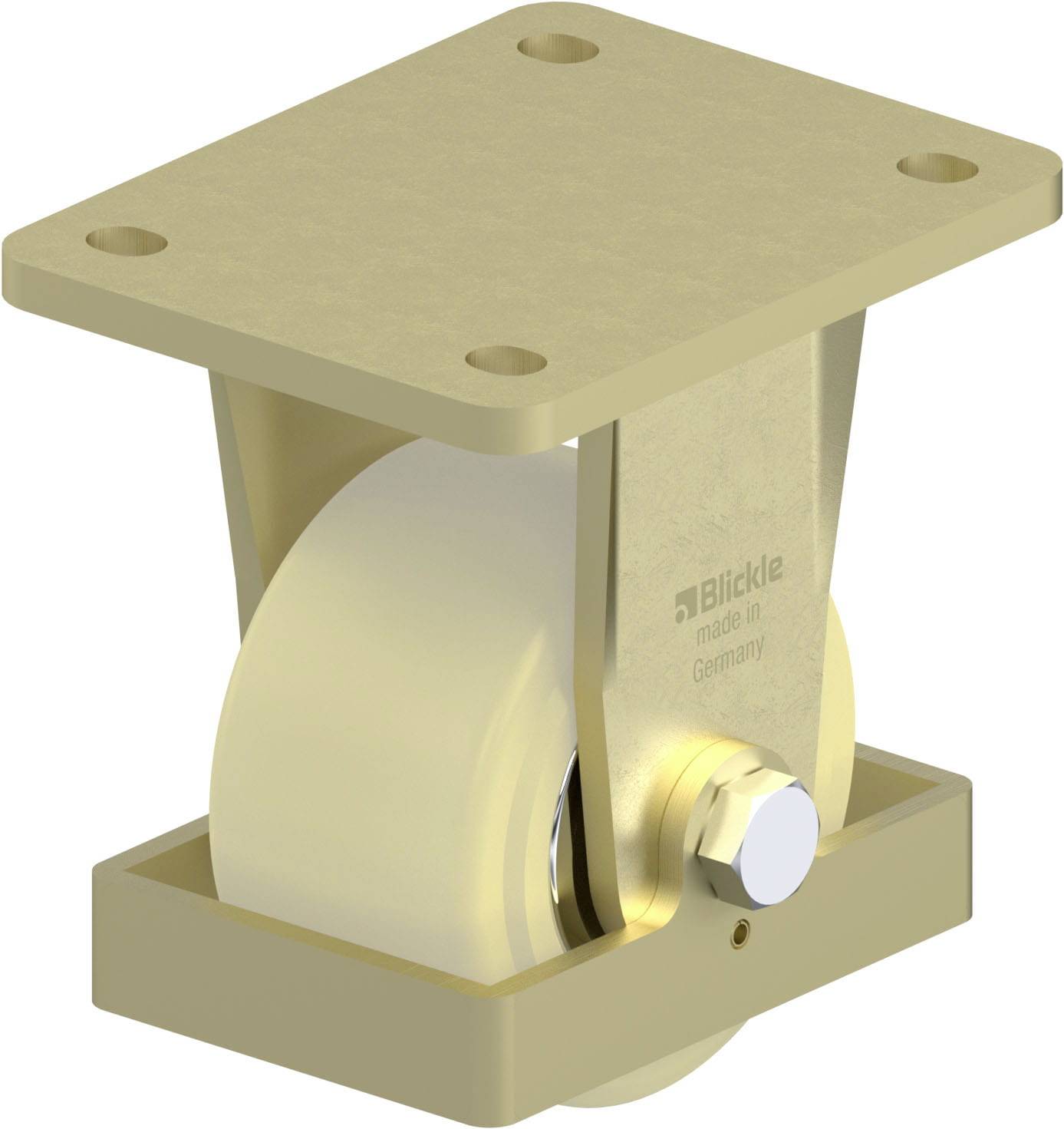 Blickle 922071 BS-GSPO 101K-FS Nagy teherbírású rögzített kerék KerékØ: 100 mm Teherbírás (max.): 1500 kg 1 db
