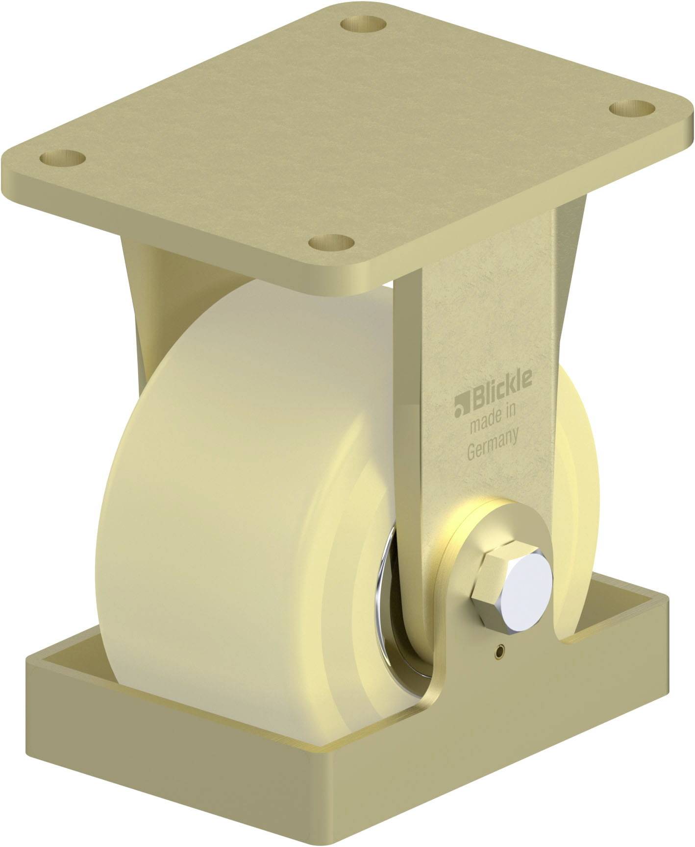 Blickle 940254 BS-GSPO 152K-35-FS Nagy teherbírású rögzített kerék KerékØ: 150 mm Teherbírás (max.): 3000 kg 1 db