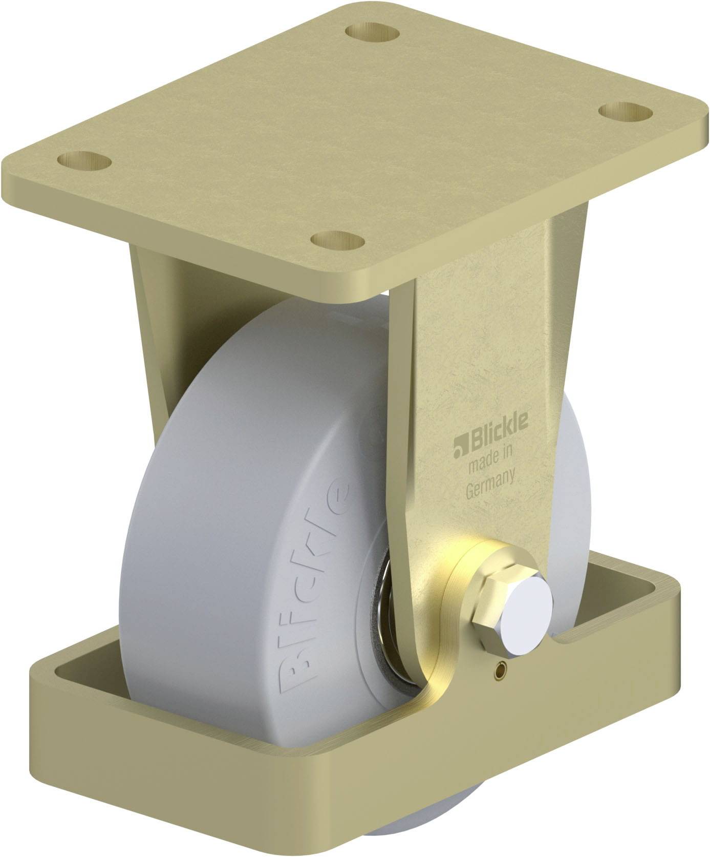 Blickle 938709 BS-SE 125K-SG-FS Nagy teherbírású rögzített kerék KerékØ: 125 mm Teherbírás (max.): 320 kg 1 db