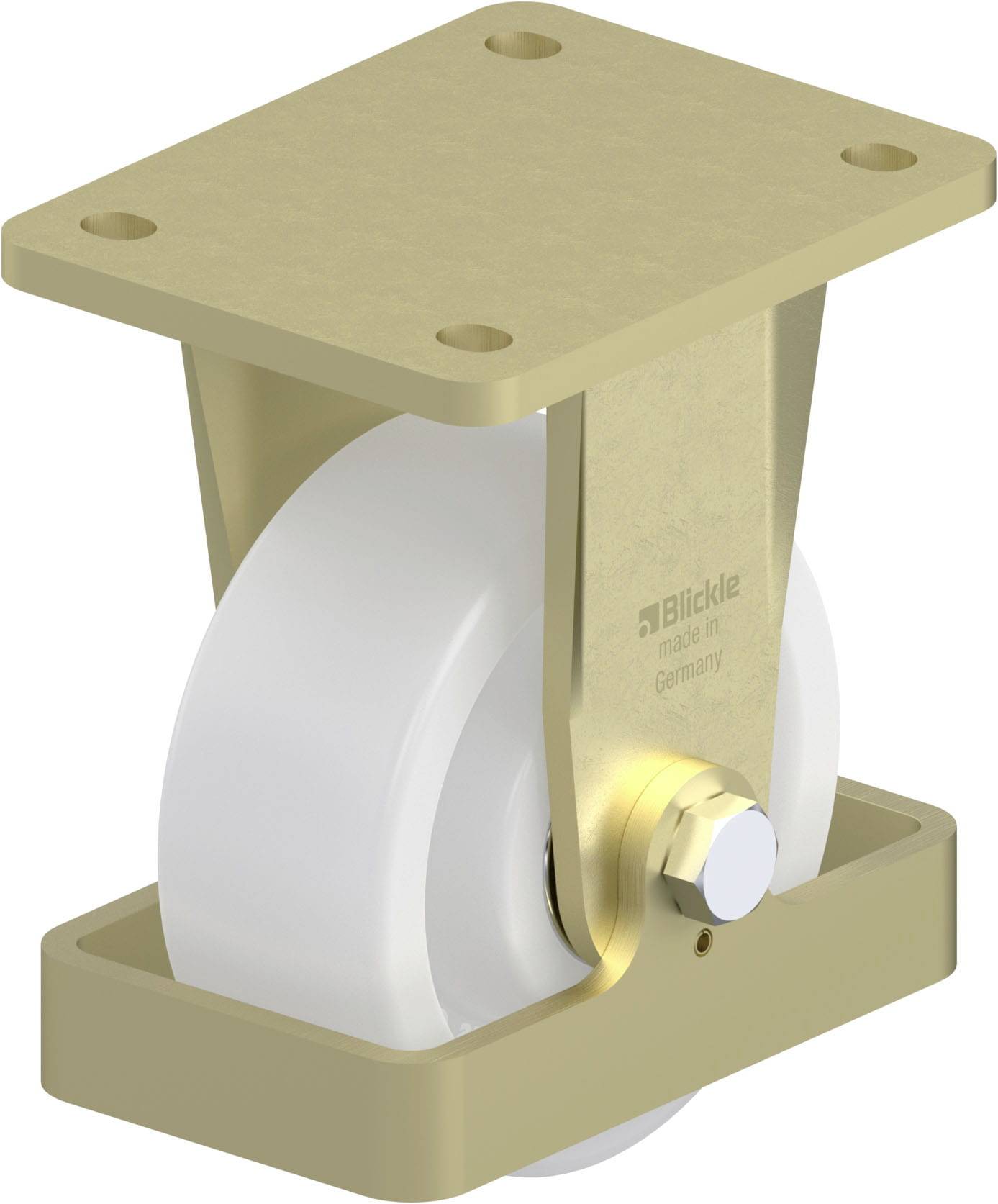 Blickle 906086 BS-SPO 127K-FS Nagy teherbírású rögzített kerék KerékØ: 125 mm Teherbírás (max.): 750 kg 1 db