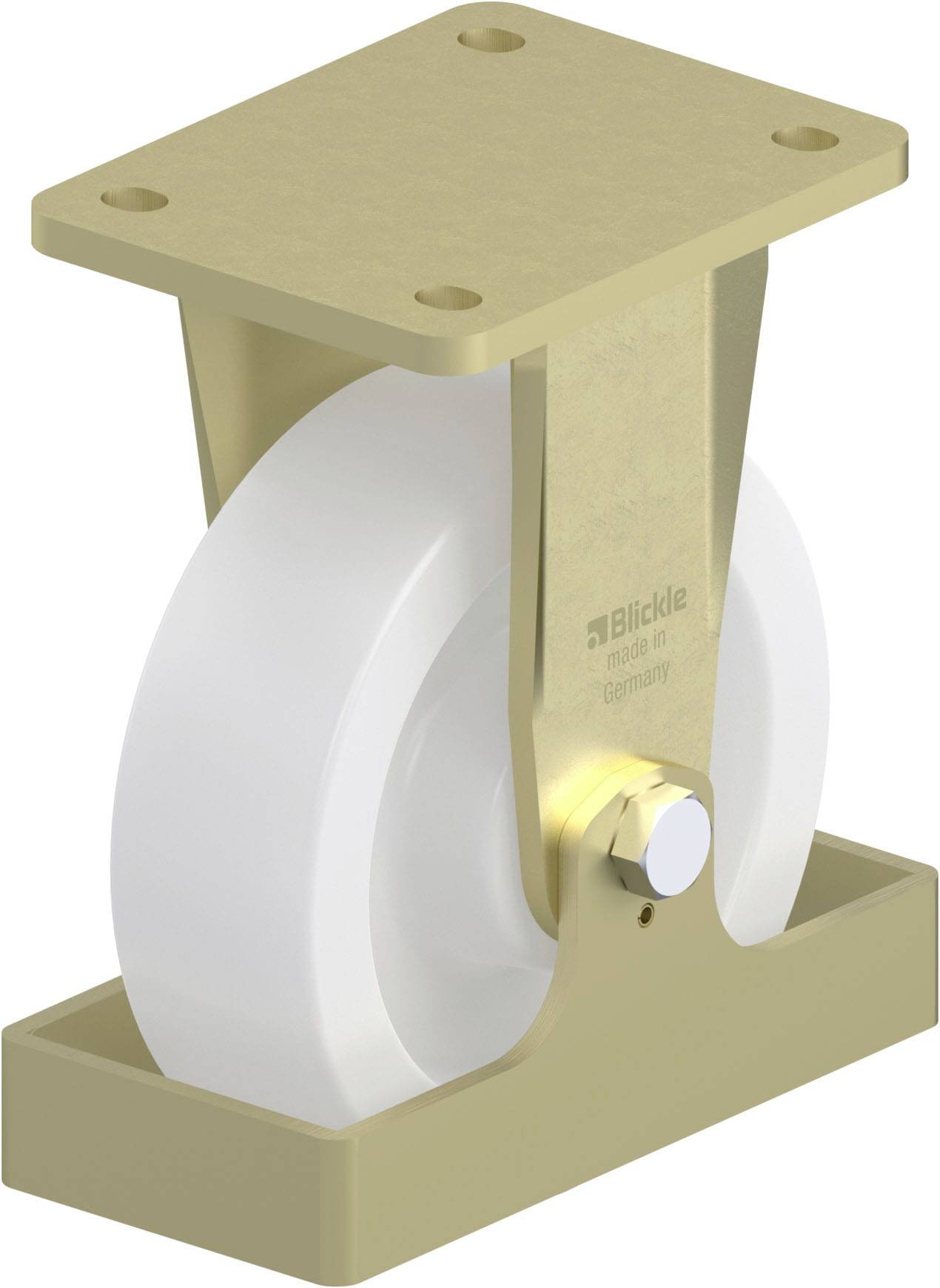 Blickle 940185 BS-SPO 160G-FS Nagy teherbírású rögzített kerék KerékØ: 160 mm Teherbírás (max.): 850 kg 1 db