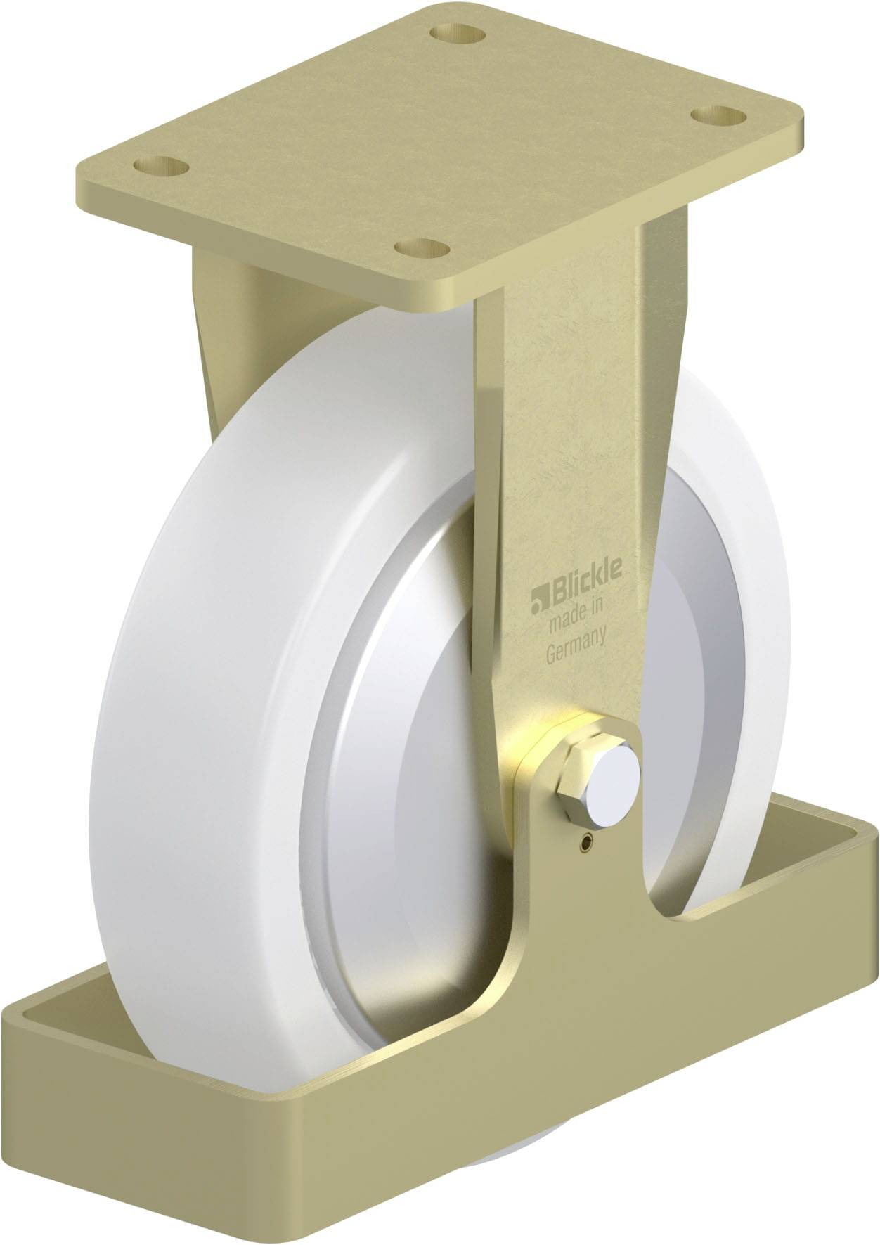 Blickle 940191 BS-SPO 200K-FA-FS Nagy teherbírású rögzített kerék KerékØ: 200 mm Teherbírás (max.): 1500 kg 1 db