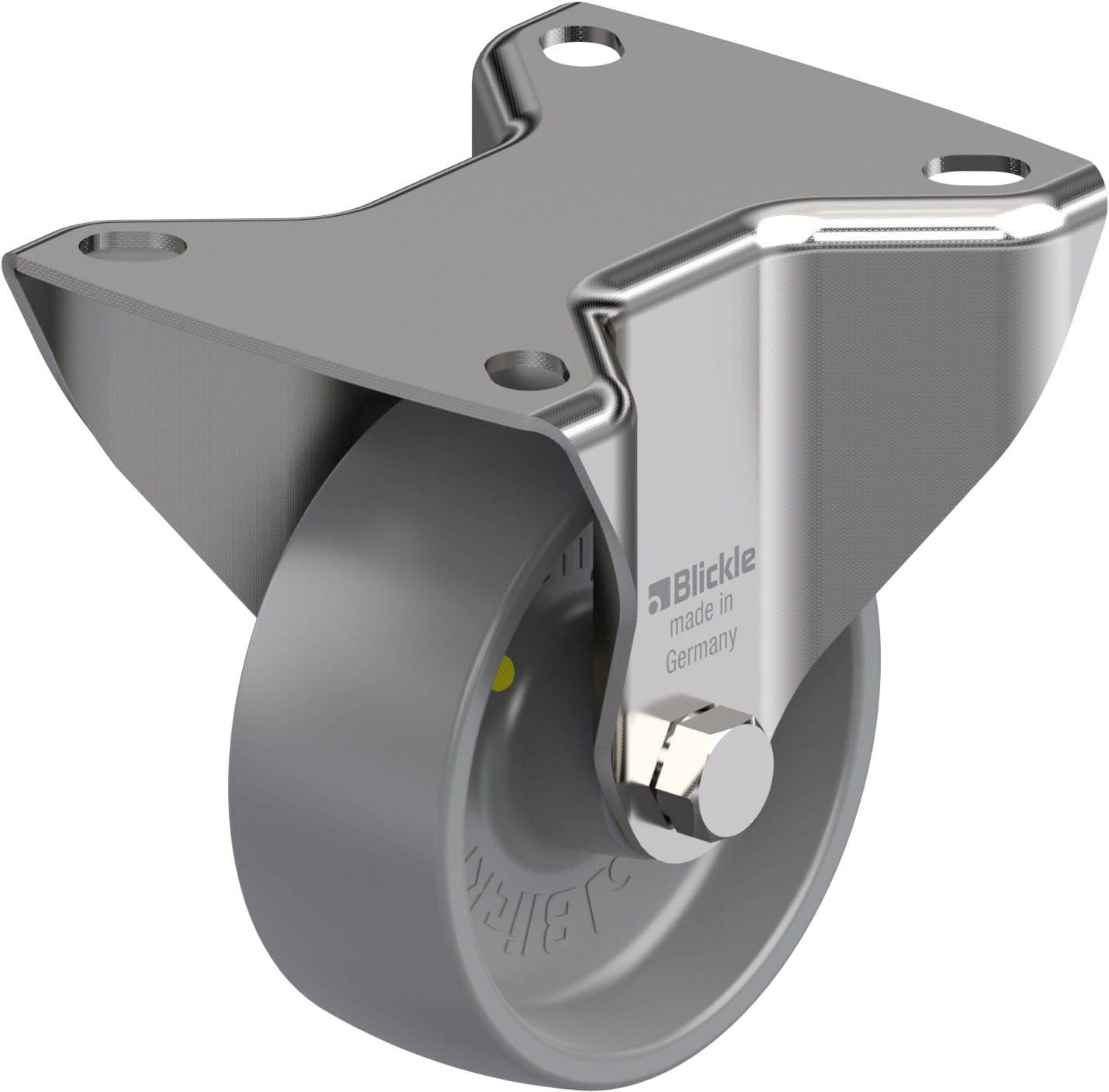 Blickle 945854 BX-PO 80G-ELS Rozsdamentes acél rögzített görgő KerékØ: 80 mm Teherbírás (max.): 150 kg 1 db