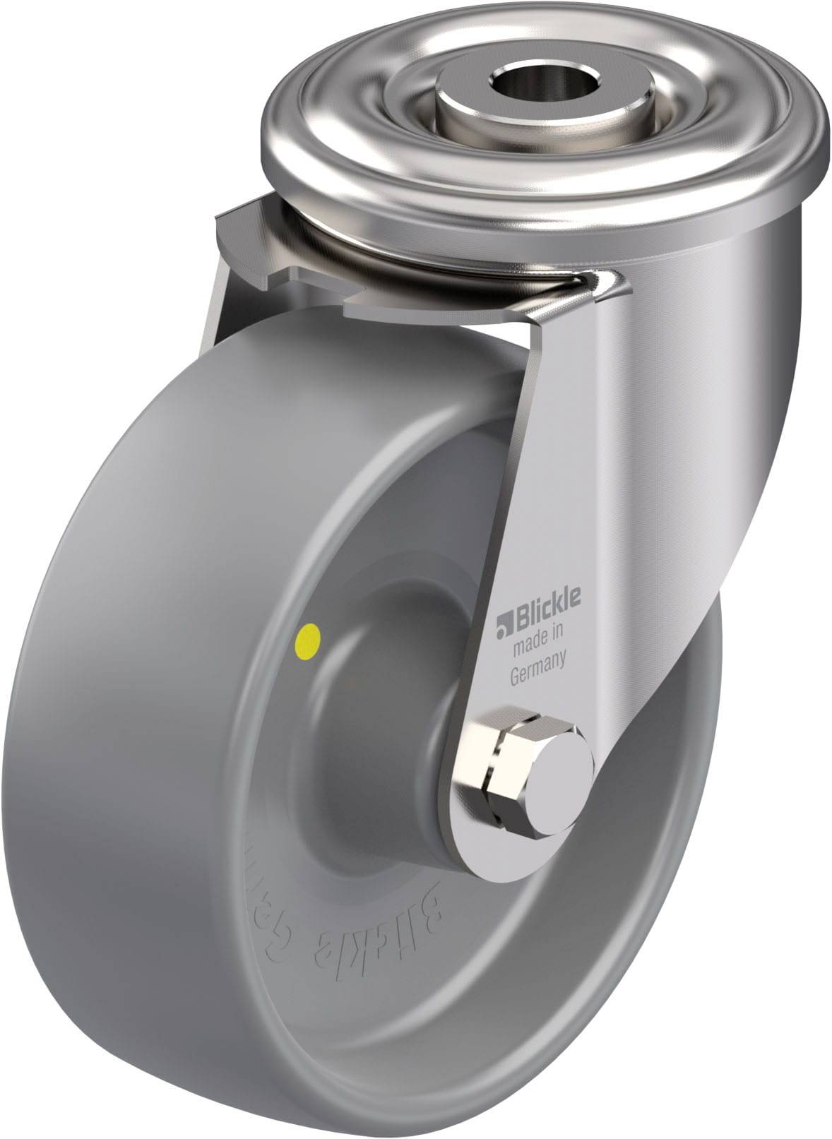 Blickle 885236 LEXR-PO 100G-ELS Rozsdamentes acél forgógörgő KerékØ: 100 mm Teherbírás (max.): 150 kg 1 db