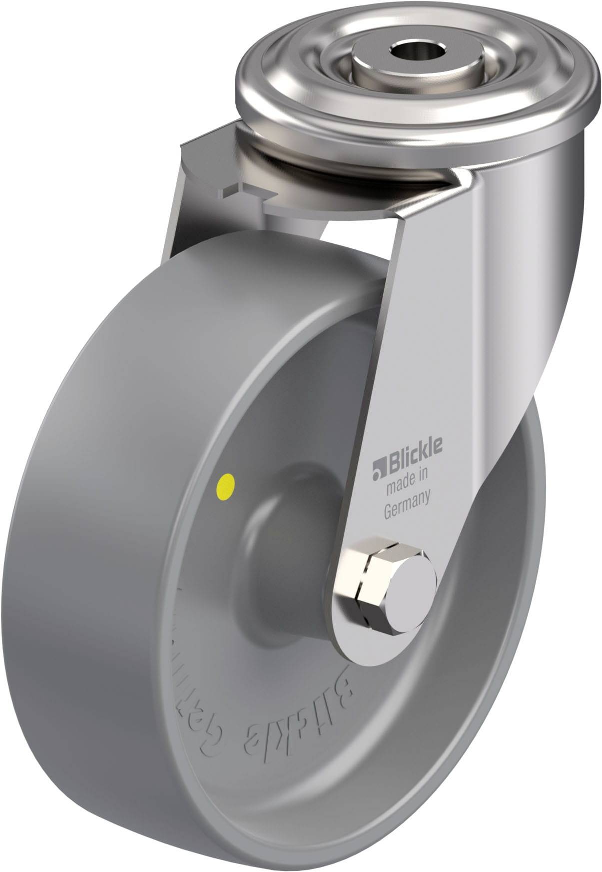 Blickle 945717 LEXR-PO 150G-ELS Rozsdamentes acél forgógörgő KerékØ: 150 mm Teherbírás (max.): 300 kg 1 db