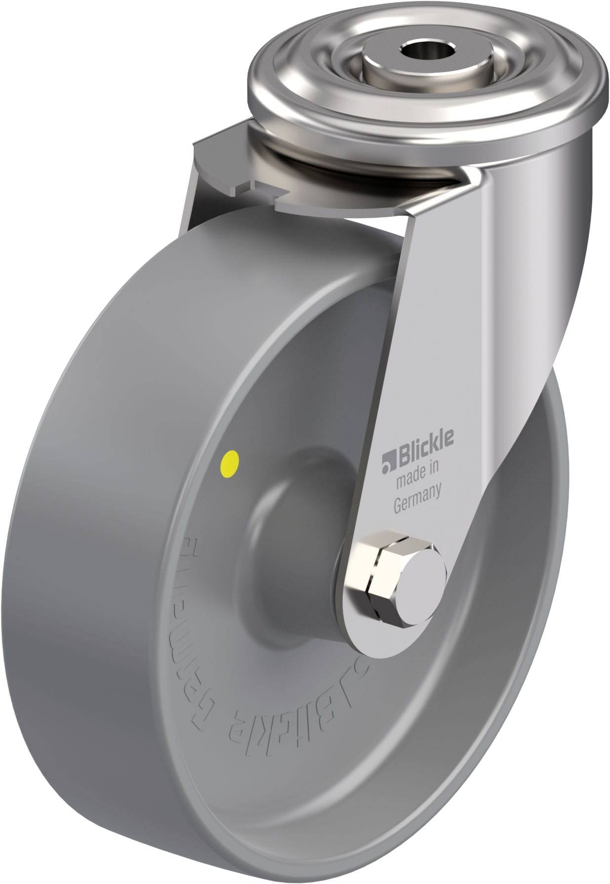 Blickle 945719 LEXR-PO 160G-ELS Rozsdamentes acél forgógörgő KerékØ: 160 mm Teherbírás (max.): 300 kg 1 db