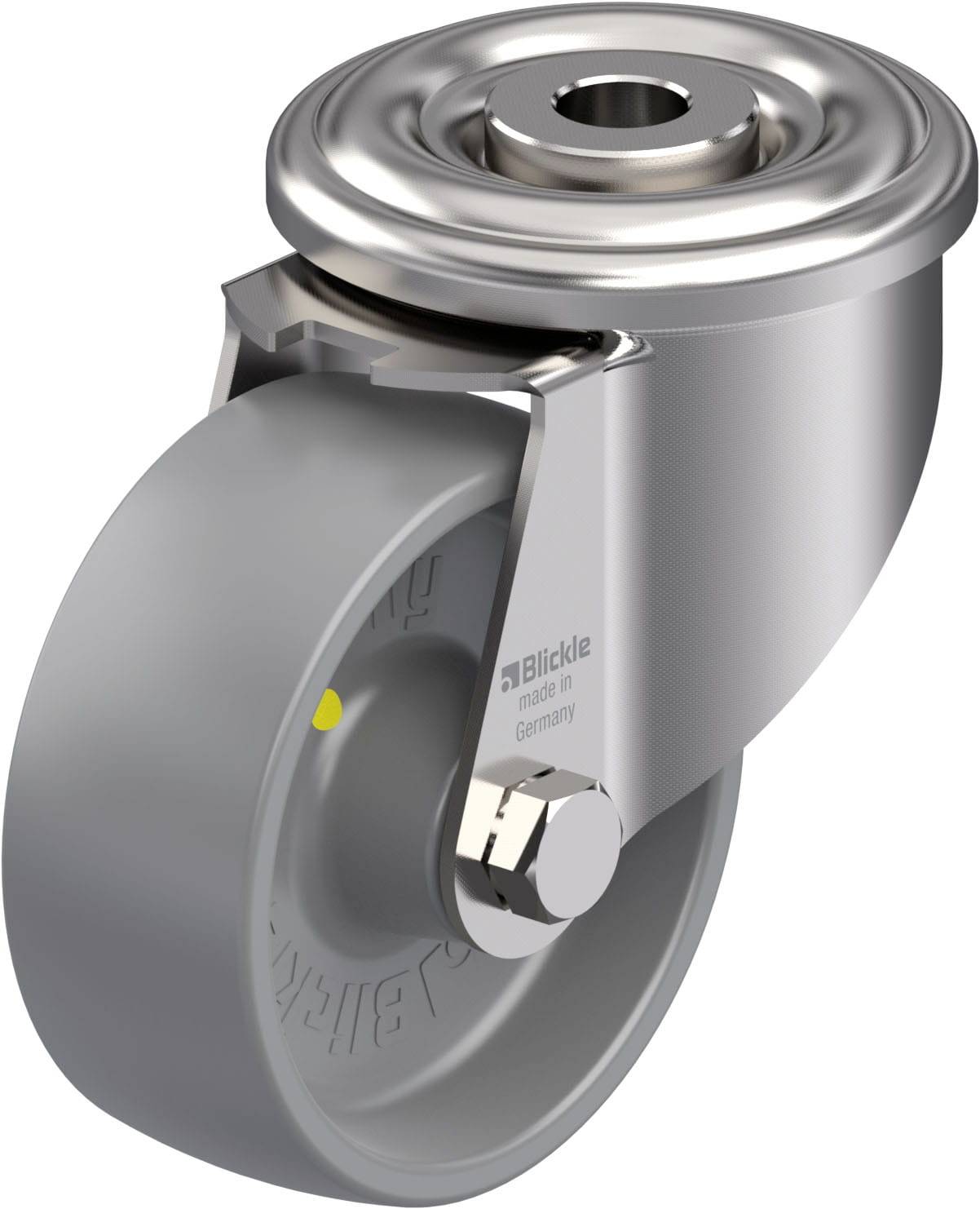 Blickle 945721 LEXR-PO 80G-ELS Rozsdamentes acél forgógörgő KerékØ: 80 mm Teherbírás (max.): 150 kg 1 db