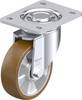 Blickle 857262 LH-ALB 125K-3 Acéllemez forgógörgő KerékØ: 125 mm Teherbírás (max.): 550 kg 1 db