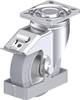 Blickle 908135 LH-ALEV 125K-1-FI-SG-FS Acéllemez forgógörgő KerékØ: 125 mm Teherbírás (max.): 250 kg 1 db