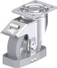 Blickle 895924 LH-ALEV 150K-FI-SG-FS Acéllemez forgógörgő KerékØ: 150 mm Teherbírás (max.): 400 kg 1 db