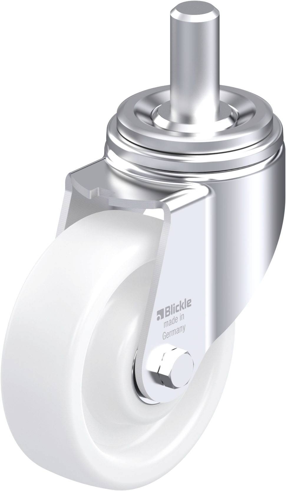 Blickle 90761 LHZ-SPO 150K Acéllemez forgógörgő KerékØ: 150 mm Teherbírás (max.): 800 kg 1 db
