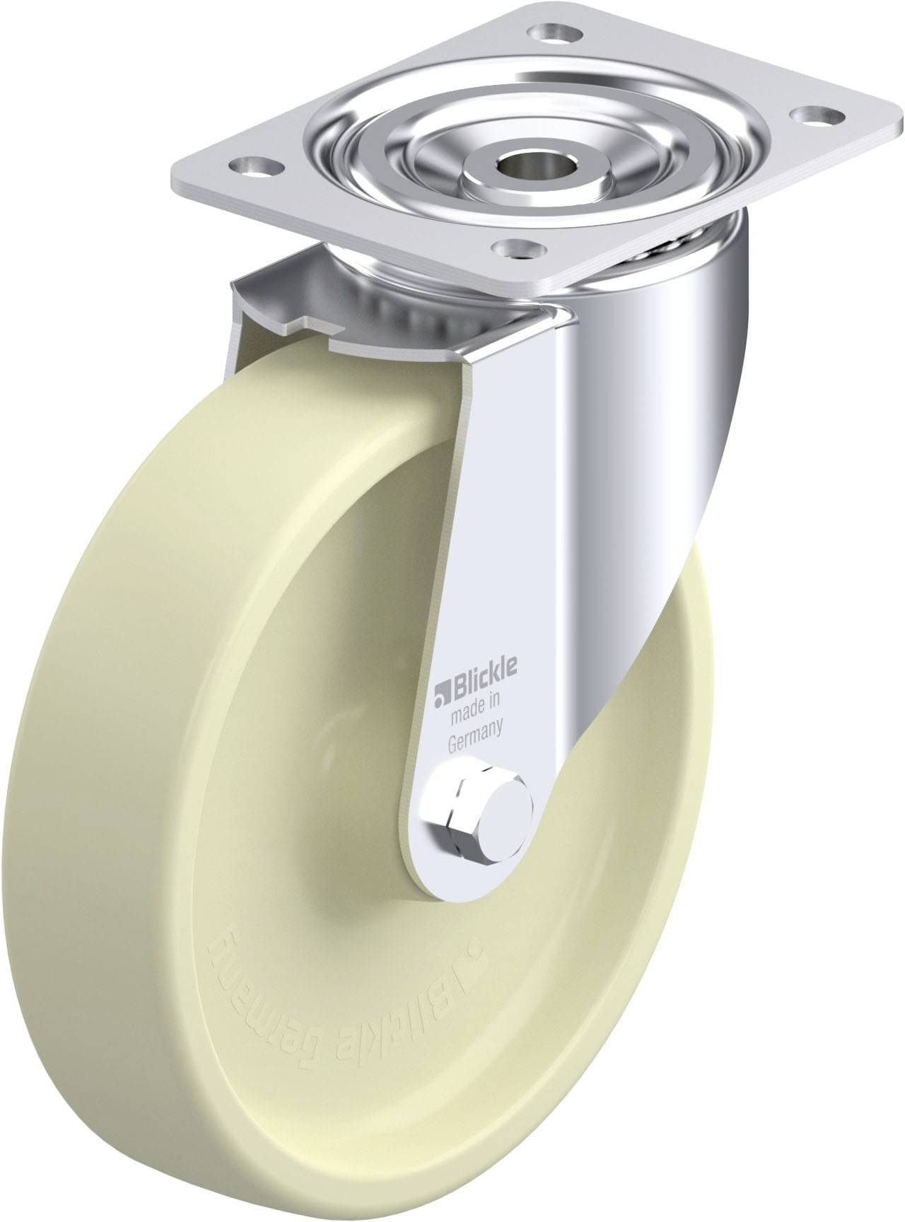 Blickle 887003 LI-POH 200G Beálló görgő KerékØ: 200 mm Teherbírás (max.): 350 kg 1 db