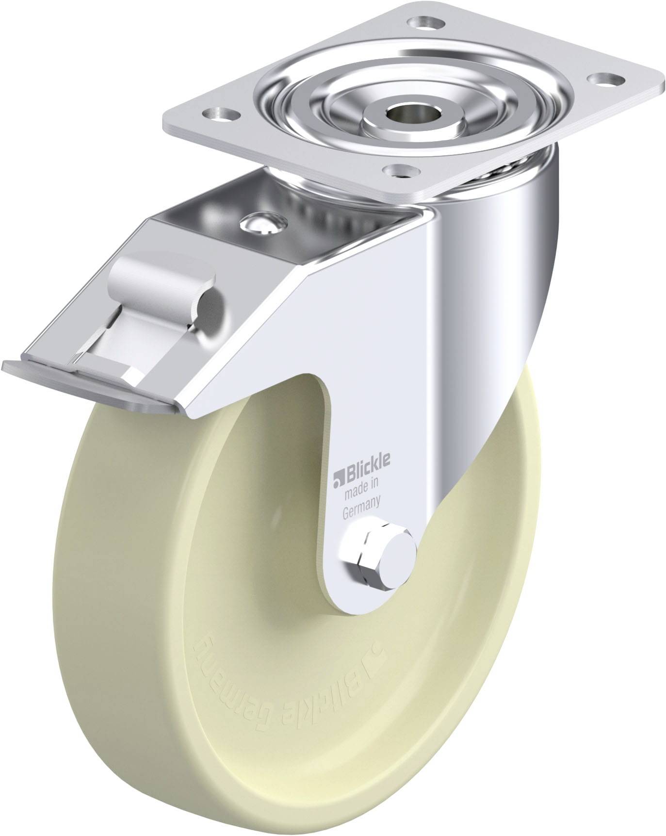 Blickle 940361 LI-POH 200G-FI Beálló görgő KerékØ: 200 mm Teherbírás (max.): 350 kg 1 db