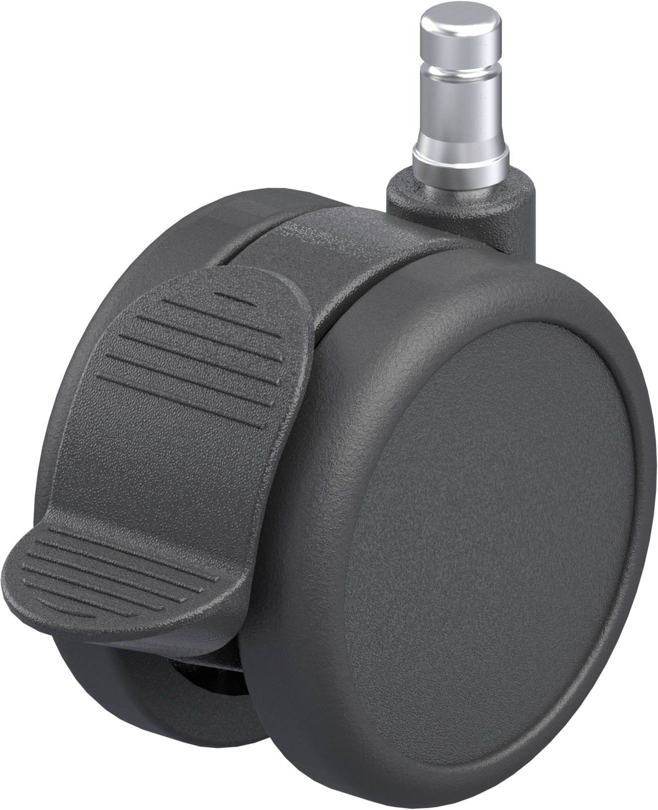 Blickle 854291 LKDB-PUA 75G-RA-ES Műanyag dupla forgógörgő KerékØ: 75 mm Teherbírás (max.): 75 kg 1 db