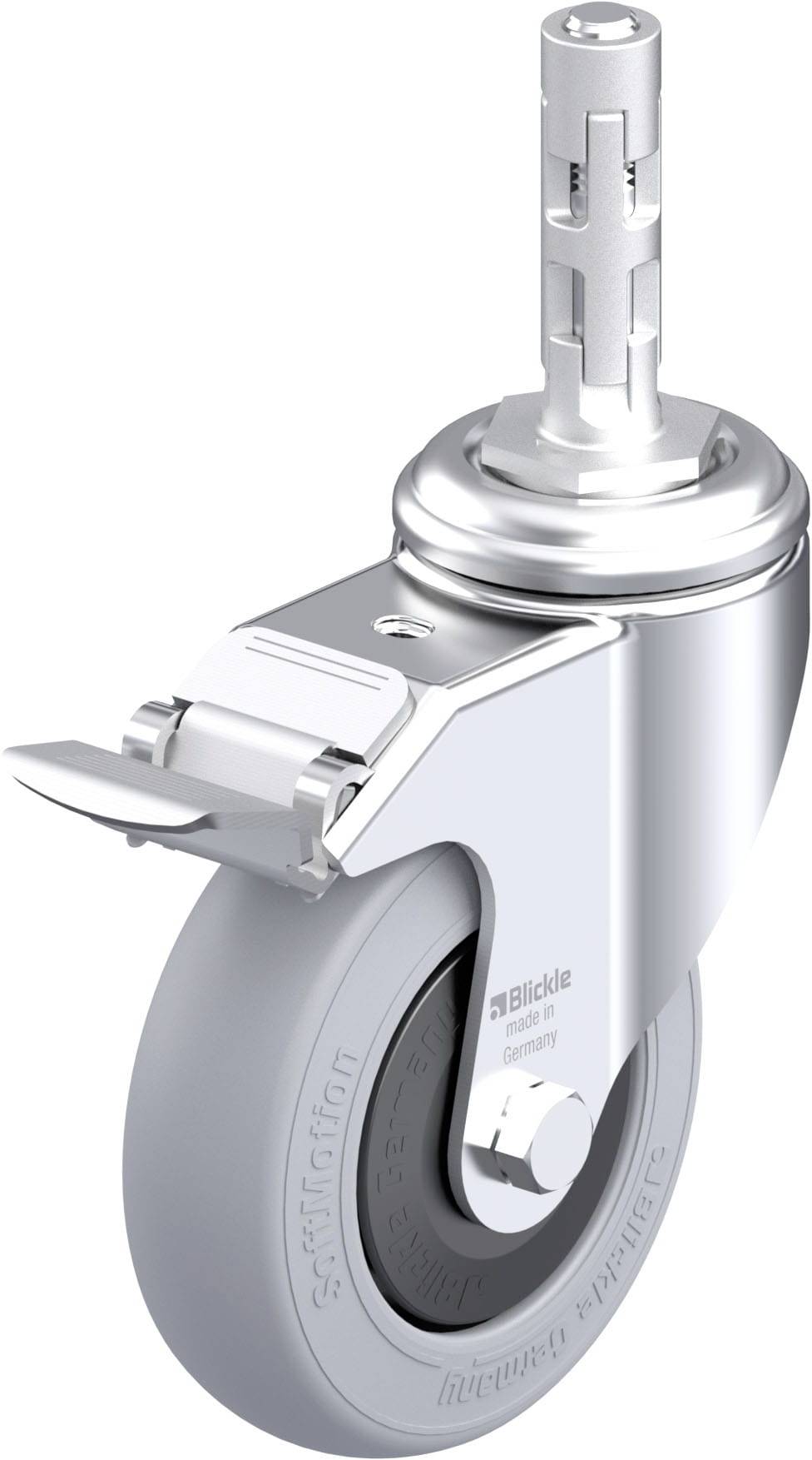 Blickle 952334 LKRA-POES 102KF-11-FI-SG-E11 Beálló görgő KerékØ: 100 mm Teherbírás (max.): 120 kg 1 db