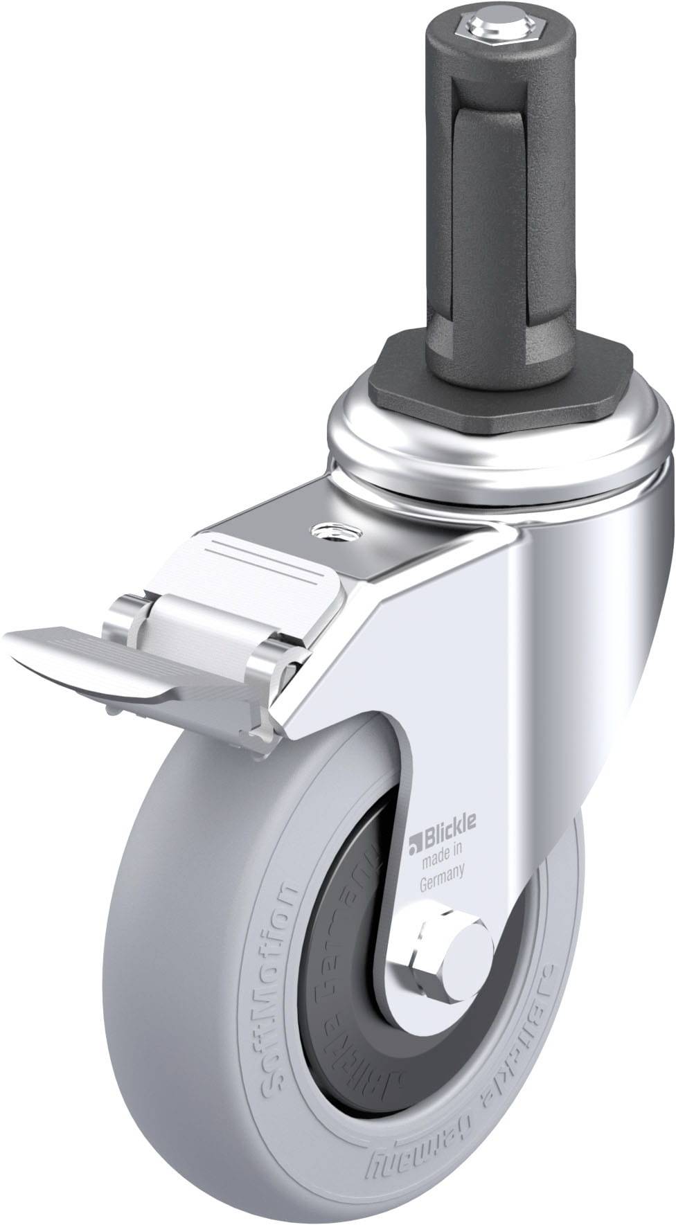 Blickle 952340 LKRA-POES 102KF-11-FI-SG-ER13 Beálló görgő KerékØ: 100 mm Teherbírás (max.): 120 kg 1 db