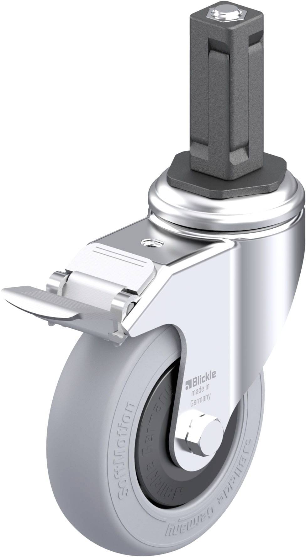 Blickle 952344 LKRA-POES 102KF-11-FI-SG-EV13 Beálló görgő KerékØ: 100 mm Teherbírás (max.): 120 kg 1 db