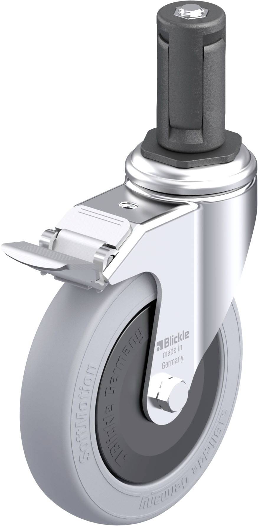 Blickle 952368 LKRA-POES 127KF-11-FI-SG-ER14 Beálló görgő KerékØ: 125 mm Teherbírás (max.): 120 kg 1 db