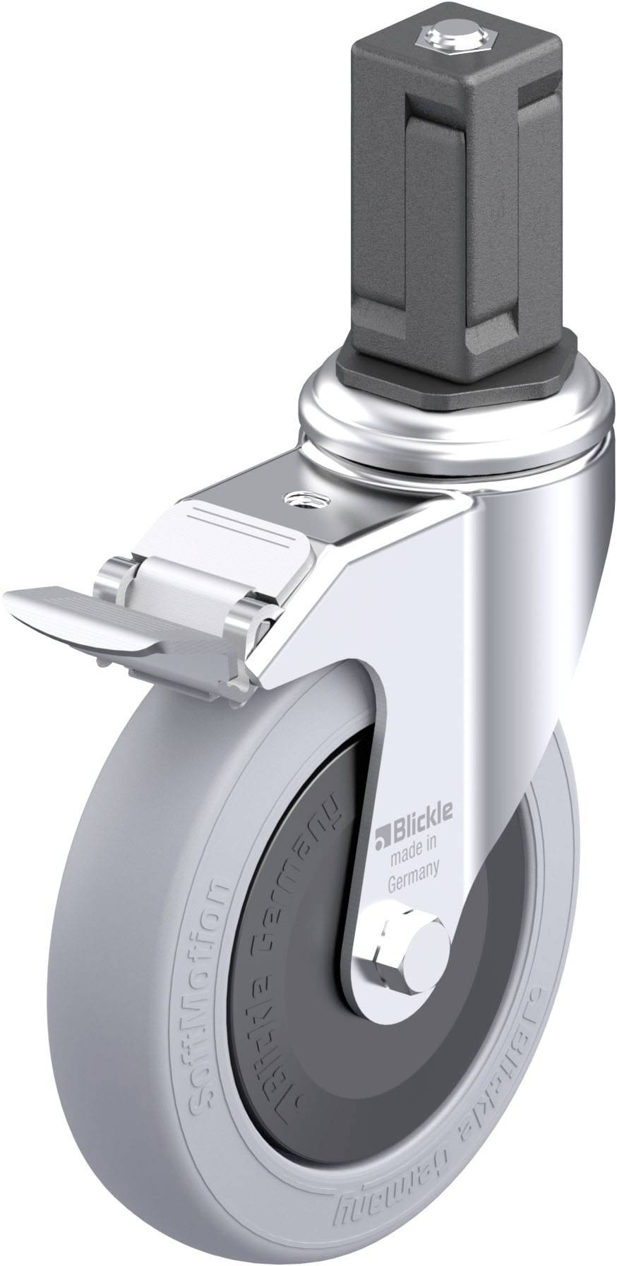 Blickle 952373 LKRA-POES 127KF-11-FI-SG-EV15 Beálló görgő KerékØ: 125 mm Teherbírás (max.): 120 kg 1 db