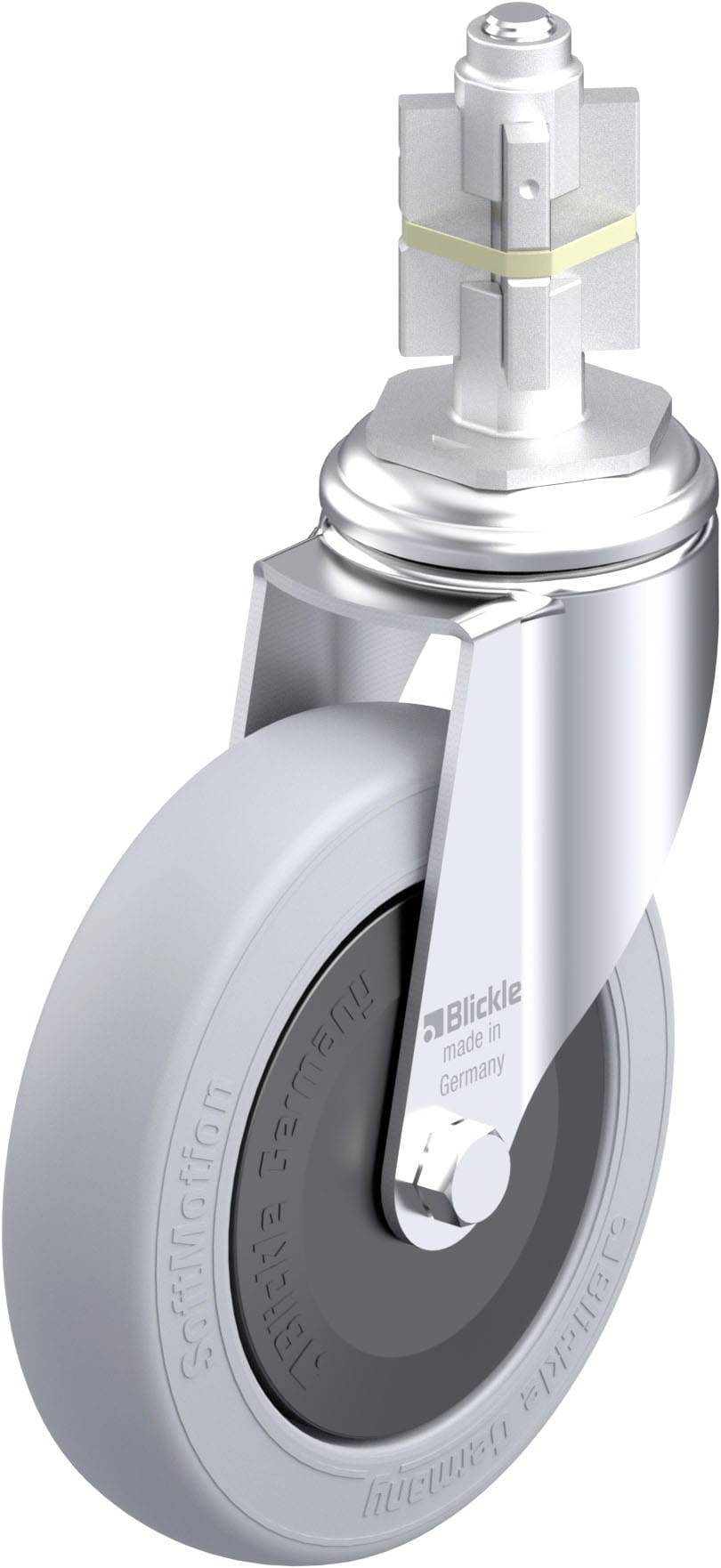 Blickle 952378 LKRA-POES 127KF-11-SG-E15 Beálló görgő KerékØ: 125 mm Teherbírás (max.): 120 kg 1 db