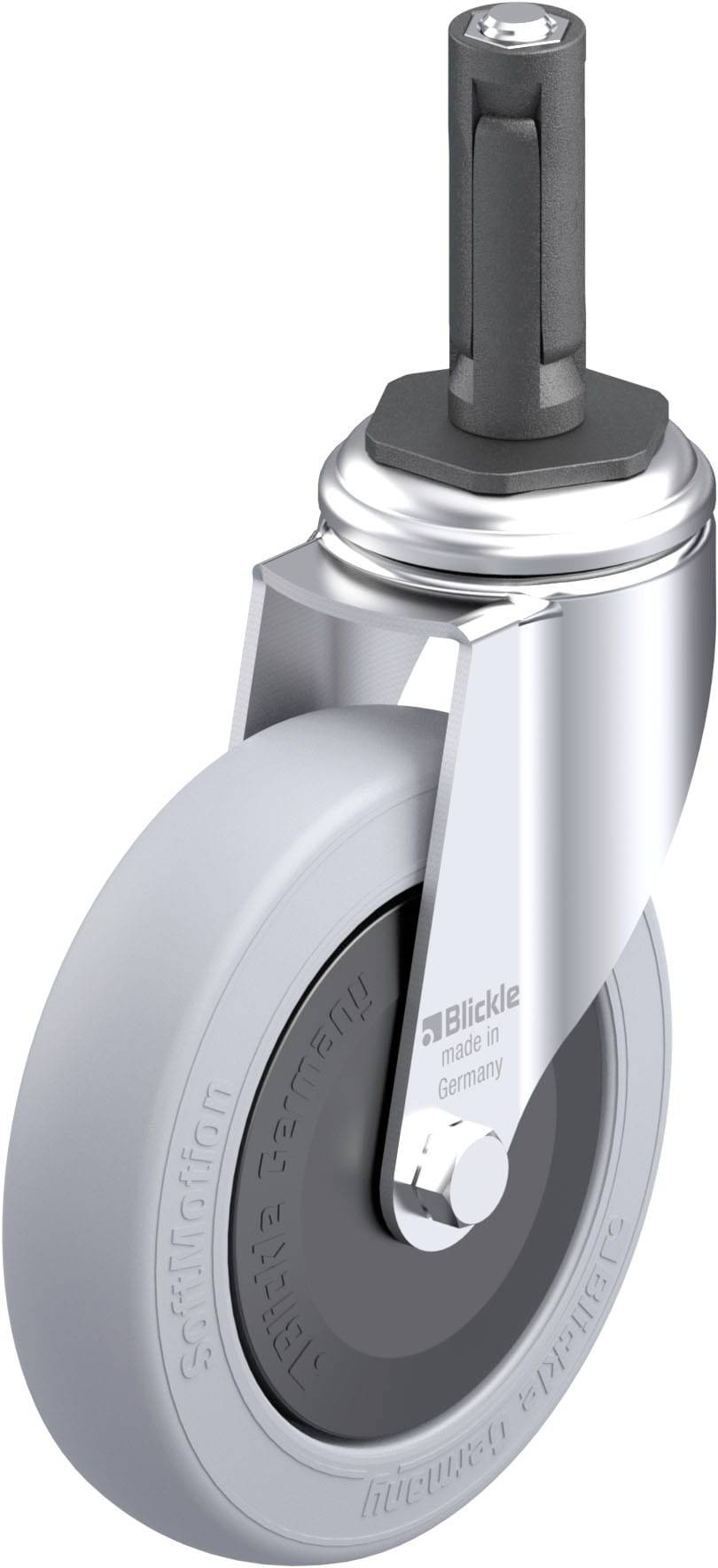 Blickle 951160 LKRA-POES 127KF-11-SG-ER12 Beálló görgő KerékØ: 125 mm Teherbírás (max.): 120 kg 1 db