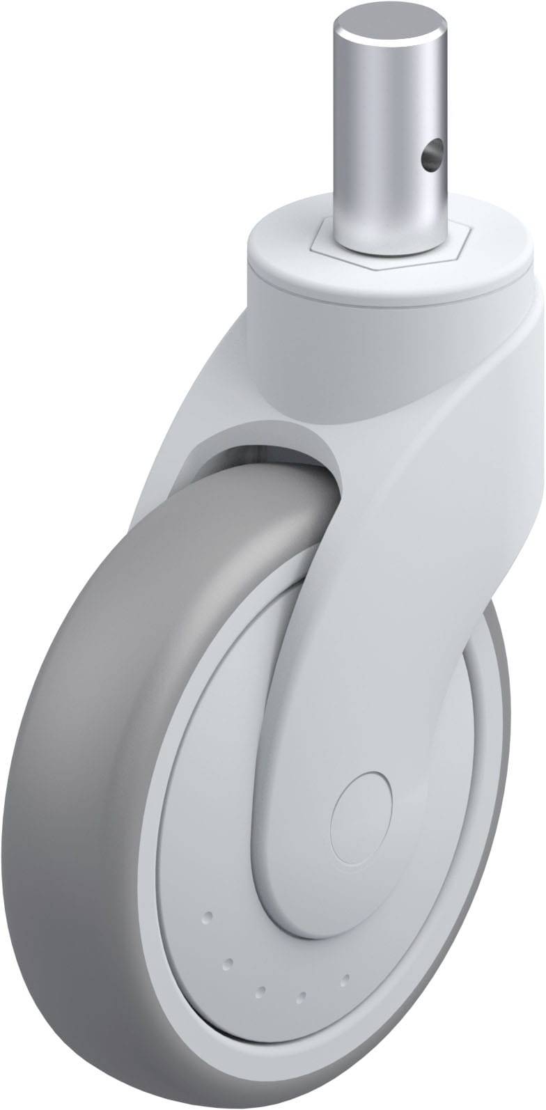Blickle 743861 LWG-TPA 126KF-ZA55 Műanyag forgógörgő KerékØ: 125 mm Teherbírás (max.): 110 kg 1 db
