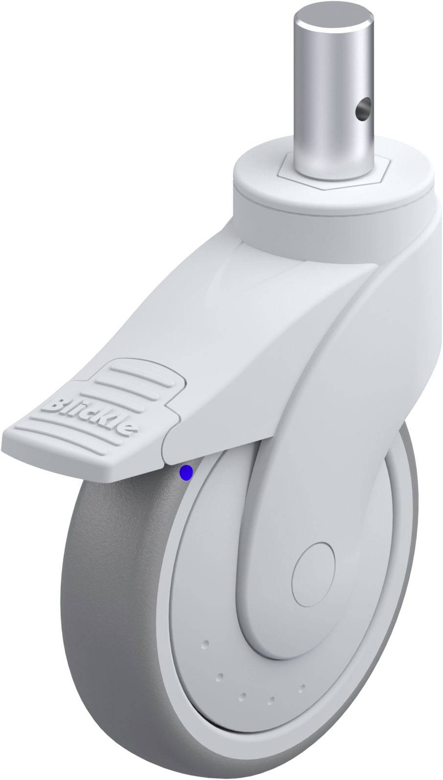 Blickle 743864 LWGX-TPA 126XKF-FI-ZAX55 Műanyag forgógörgő KerékØ: 125 mm Teherbírás (max.): 110 kg 1 db